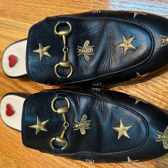 Gucci leather mules 7.5 - Picture 4 of 7